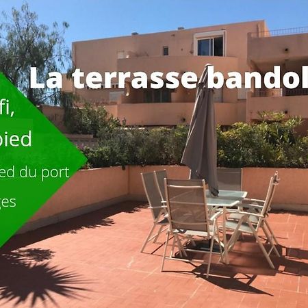 La terrasse bandolaise tout à pied, wifi, clim, parking Extérieur photo